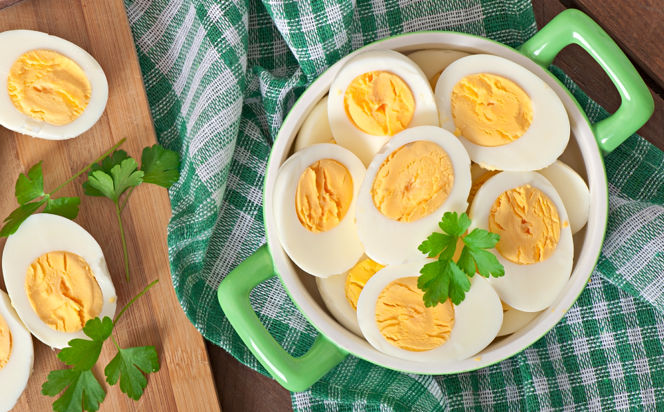 3. Hard-Boiled Eggs