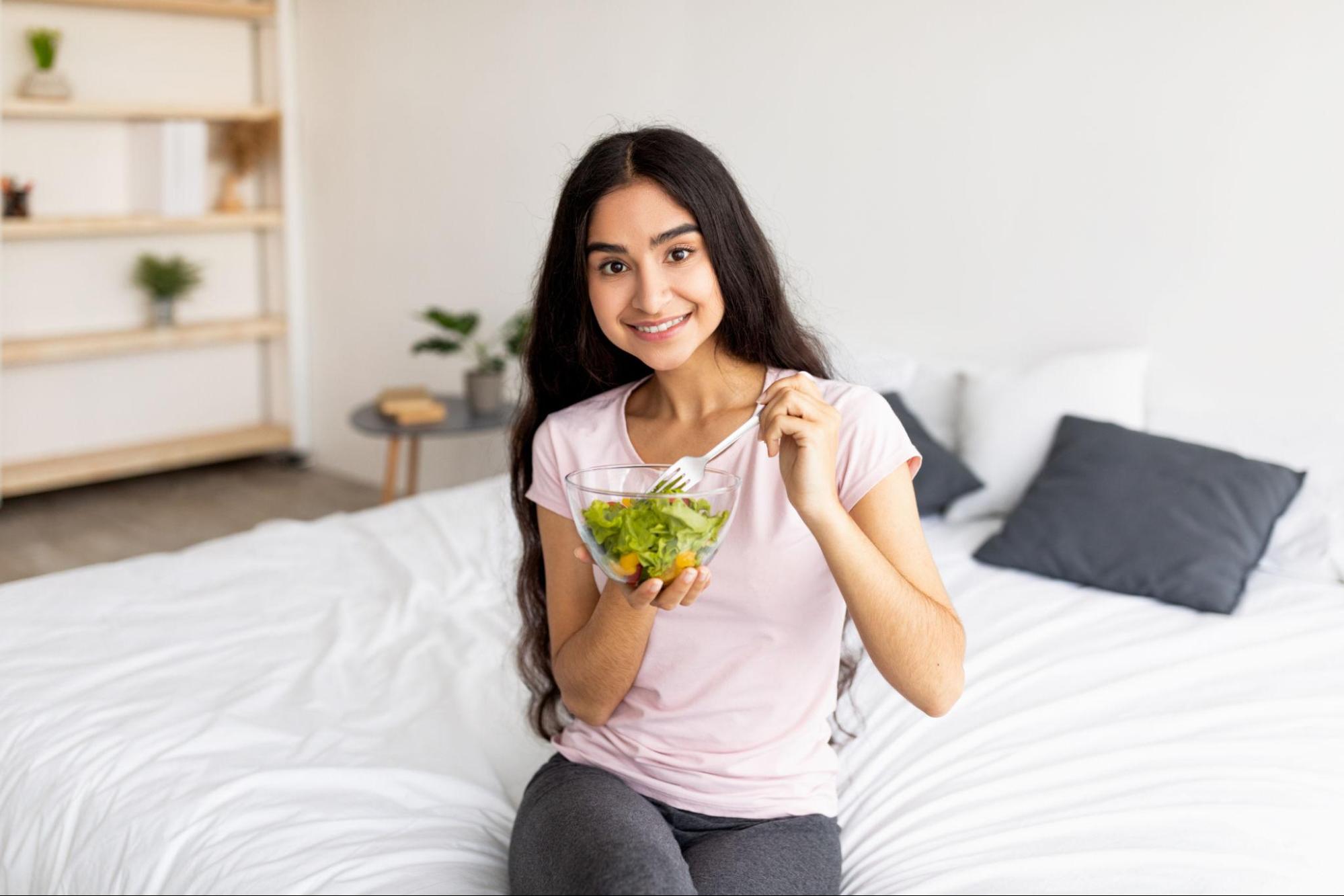 Healthy wellness routine for women
